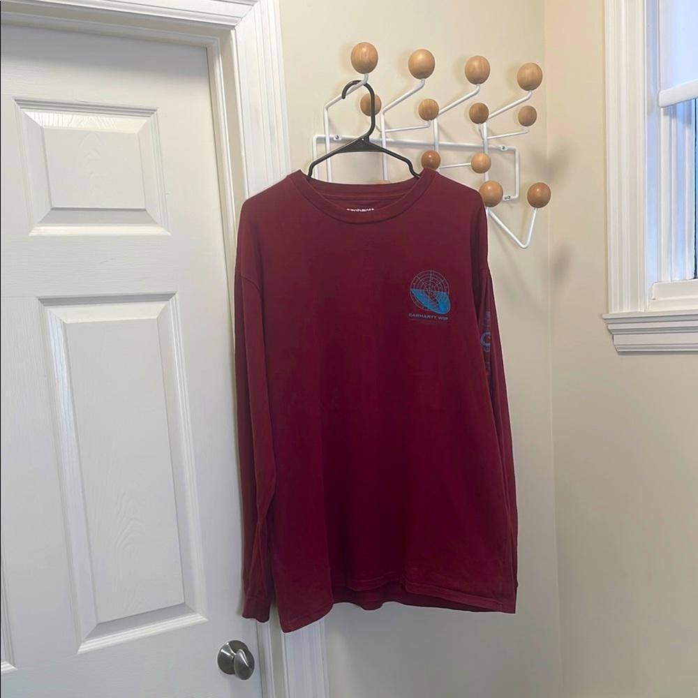 Carhartt - Classic Long Sleeve Shirt - Red - XL